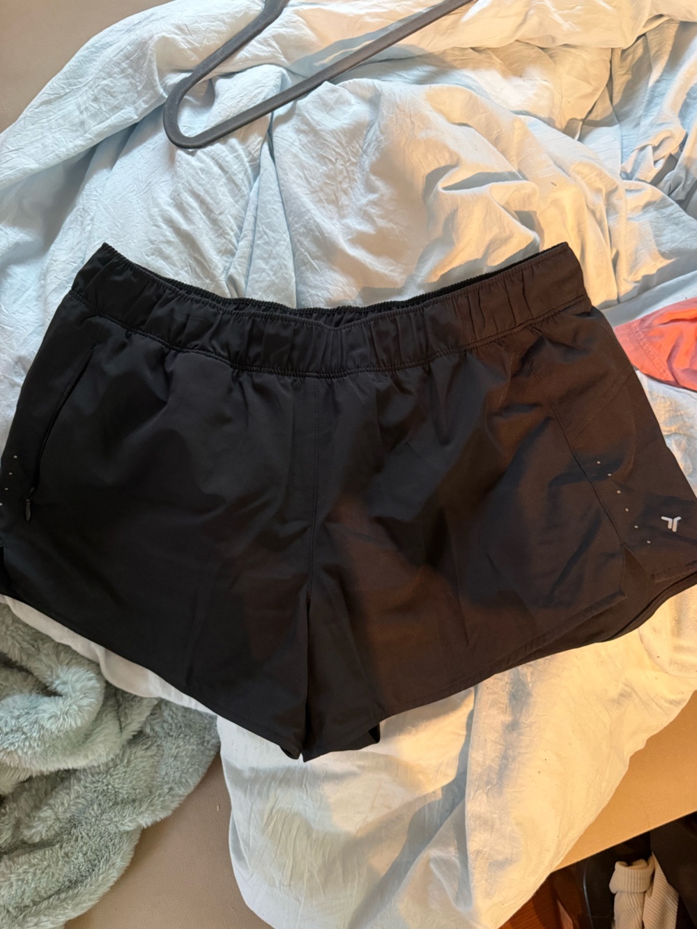Womens Black Athletic Shorts